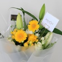 Elegant Yellow Flower Bouquet 