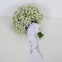 مسكة زفاف جيبسوفيلا البيضاء White Gypsophila Bridal Bouquet