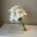 Luxe White Calla & Gypsophila
