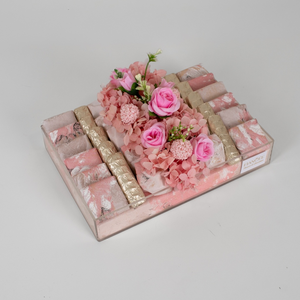  Elegance Of Flowers Tray