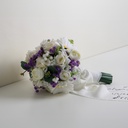  White & Purple Rose Bride