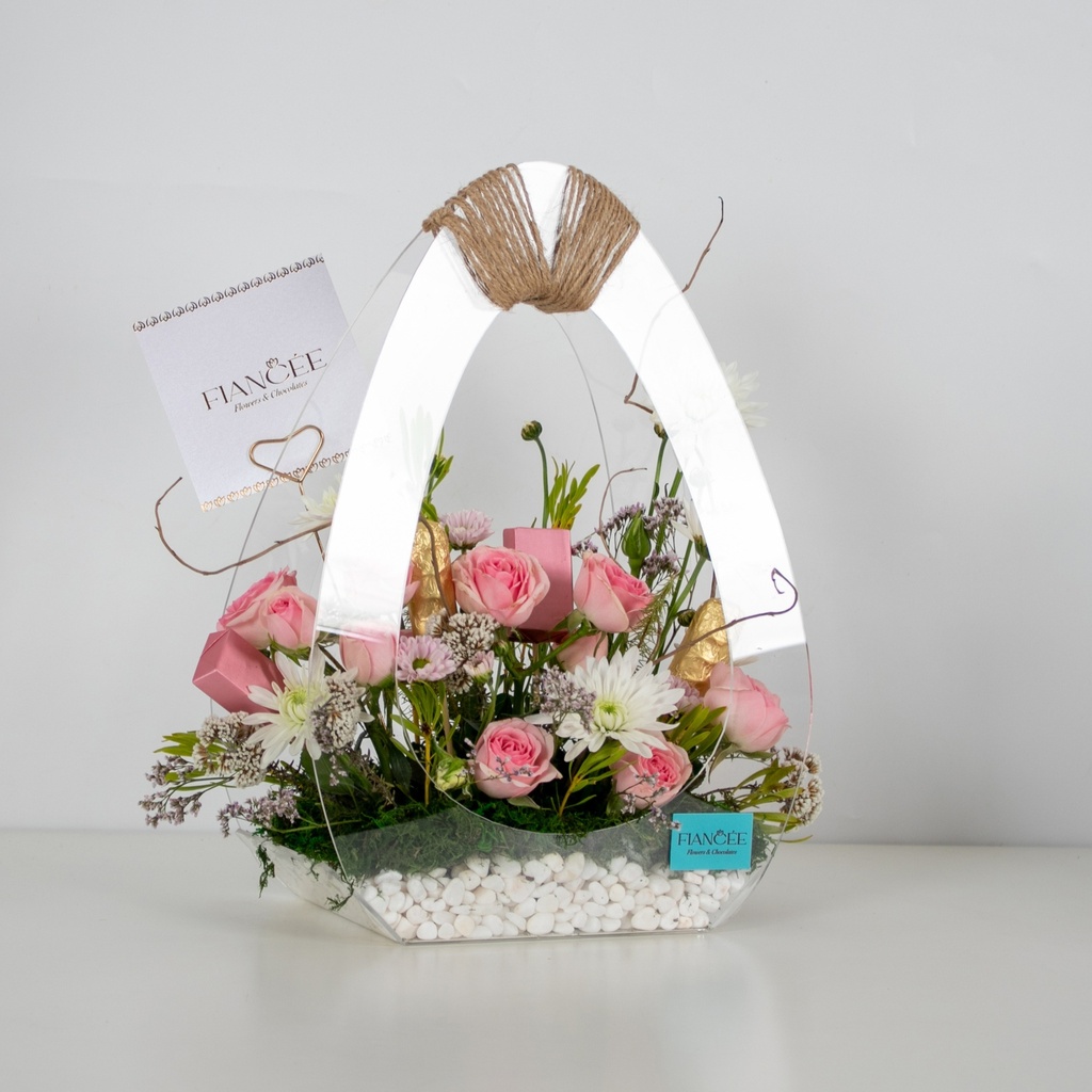 Elegance Of Flowers And Chocolate