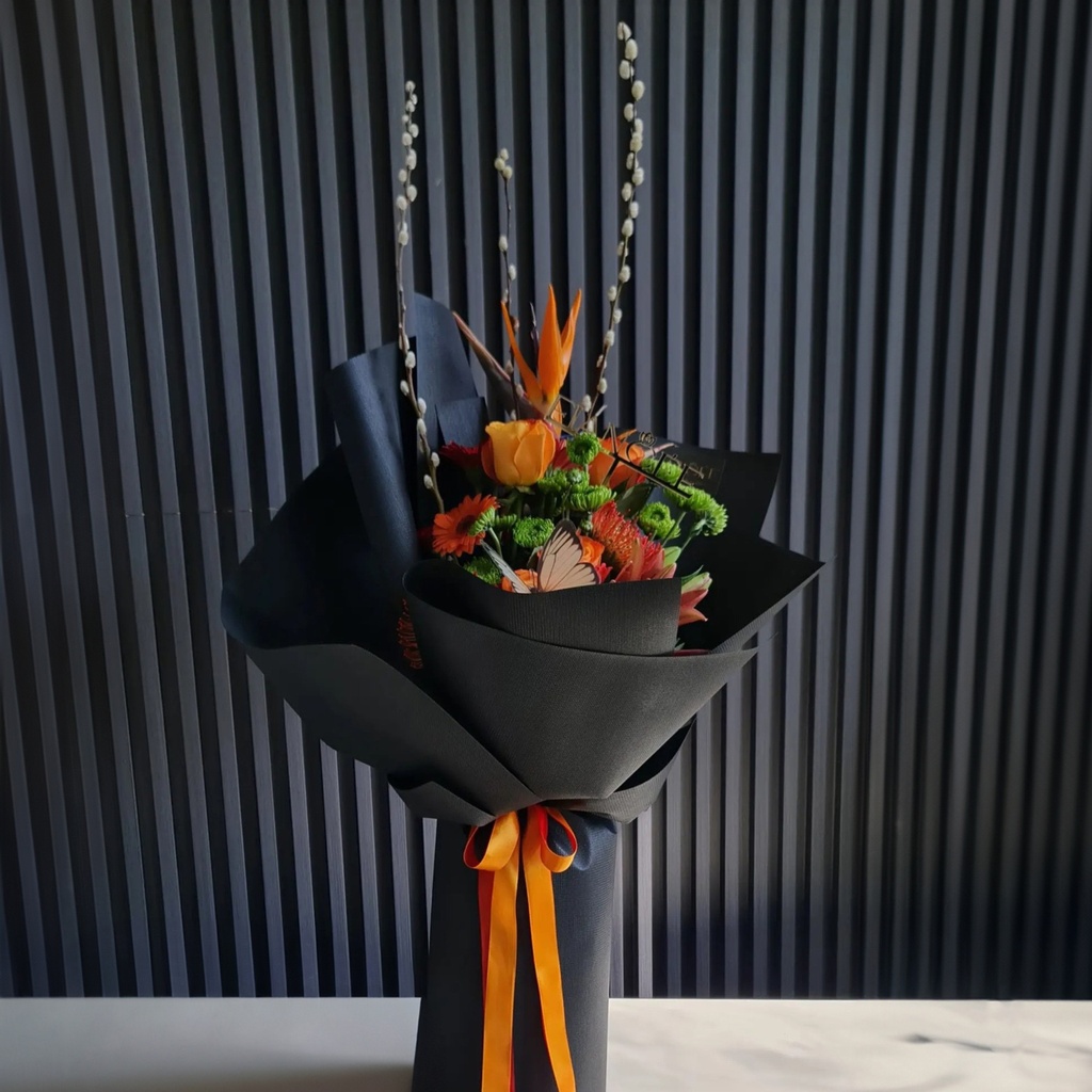 Halloween Orange Bouquet