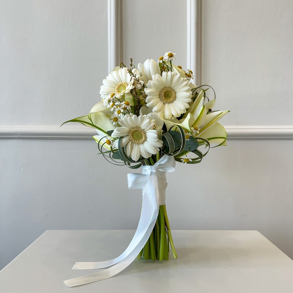 White Purity Bridal Bouquet 