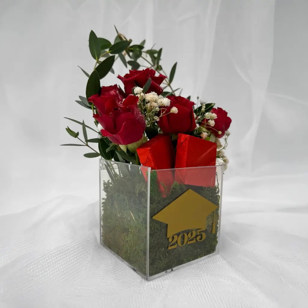 تنسيق تخرج احمر