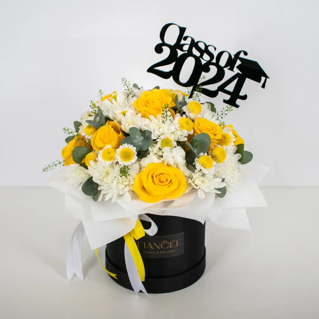 Graduation Flower Box