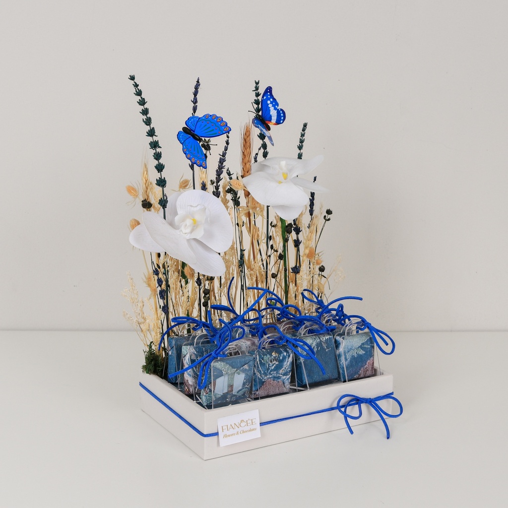  Blue Butterflies Favors