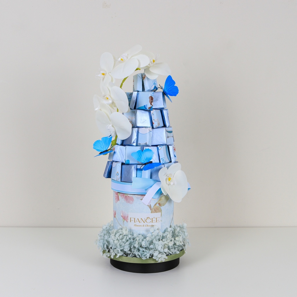 Blue Chocolate Tower 