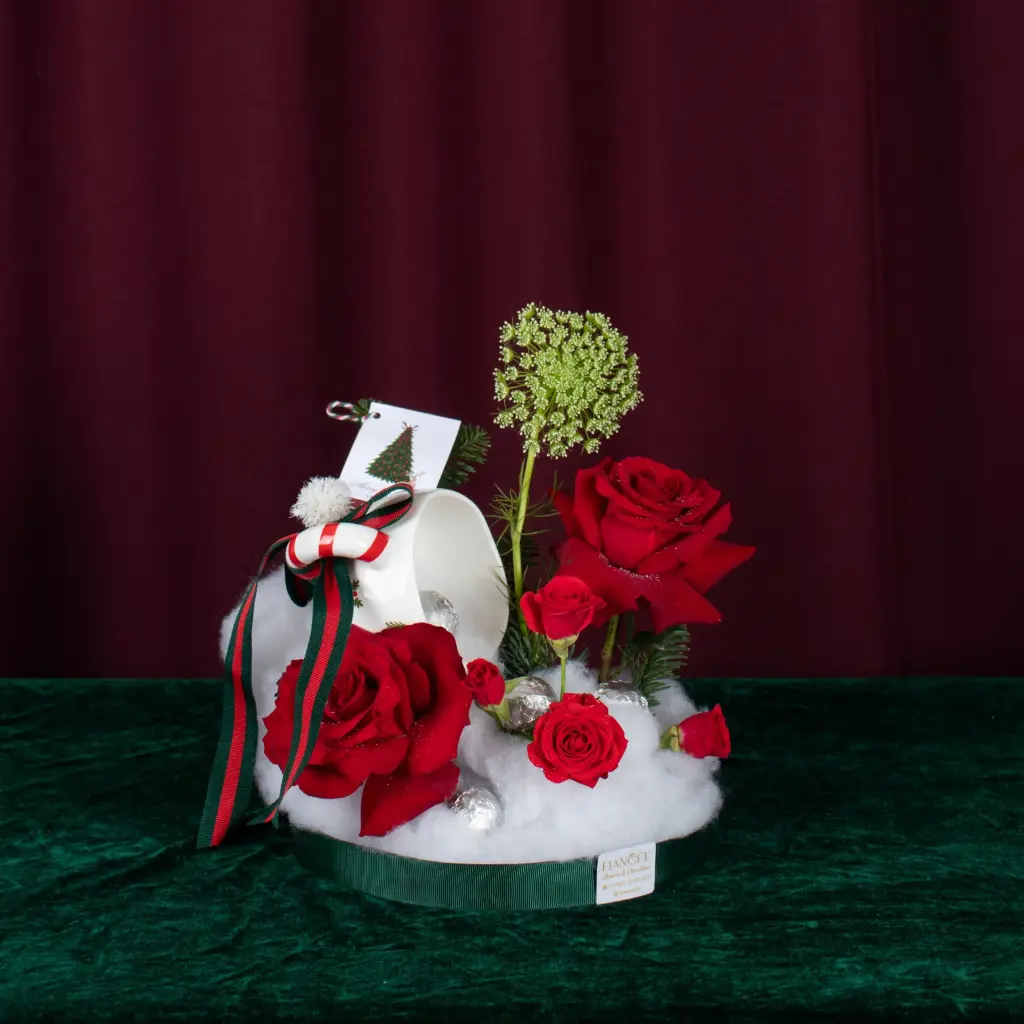  Christmas Mug Arrangement