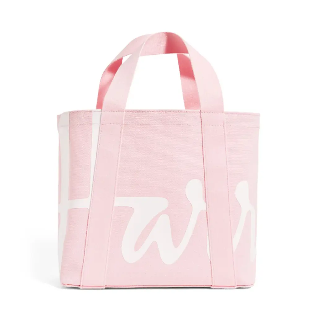 Harrods Mini Cotton Logo Tote Bag – Light Pink