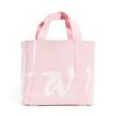 Harrods Mini Cotton Logo Tote Bag – Light Pink