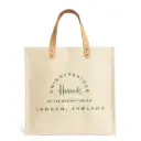 Harrods Jute and Cotton Food Halls Shopper Bag – Neutral