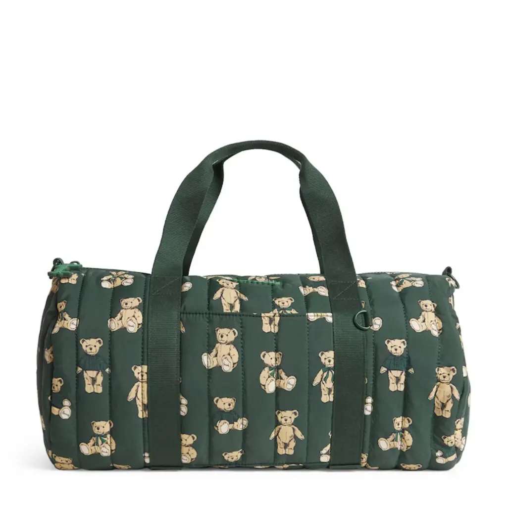  Harrods Quilted Henry Bear Duffle Bag