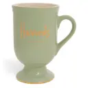  Harrods Pedestal Mug – Soft Green