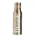 Harrods Gold Metal Logo Water Bottle