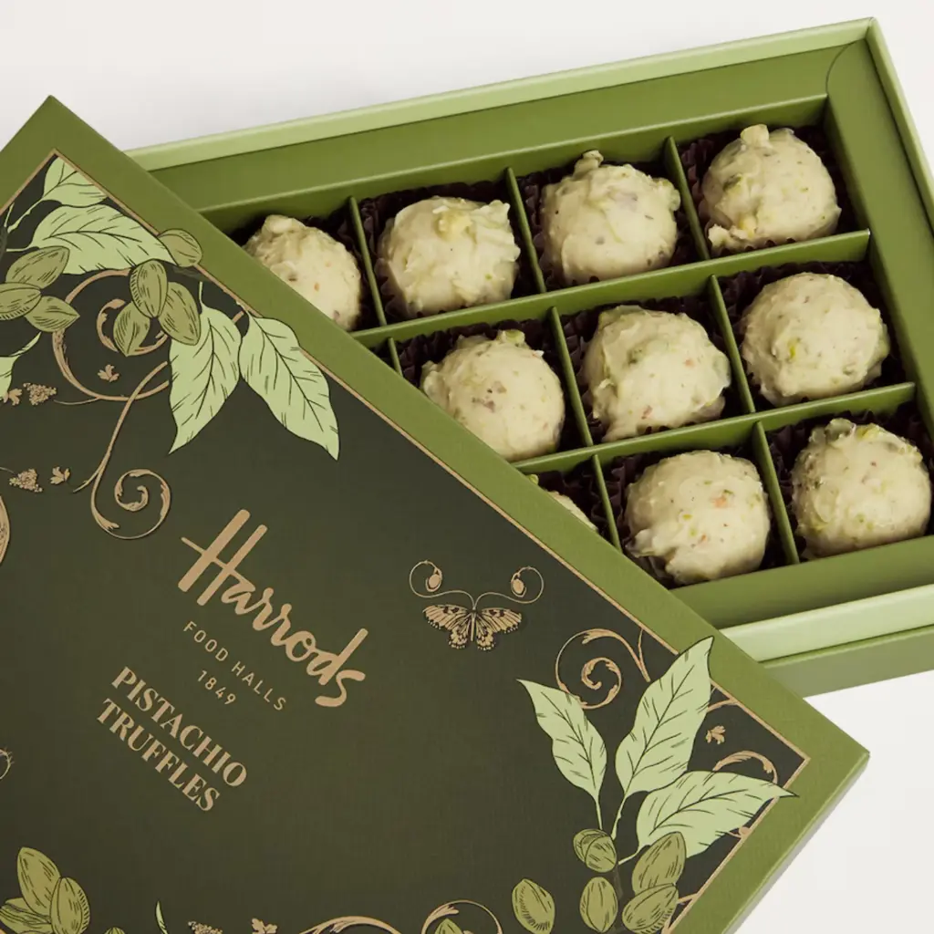  Harrods 15-Piece Pistachio Truffles (200g)