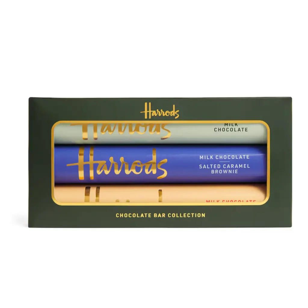  Harrods Milk Chocolate Bars (3 × 85g)