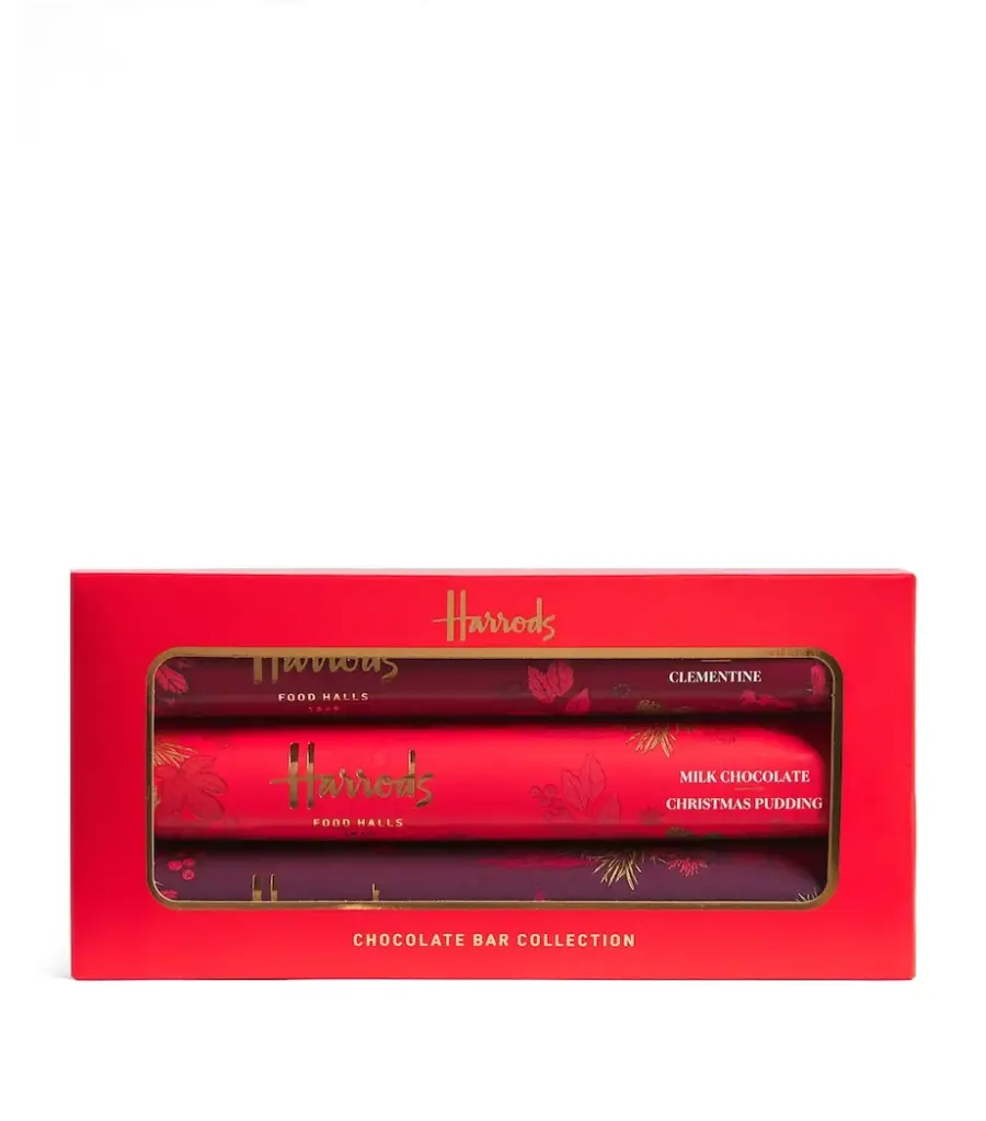 Harrods Festive Chocolate Bars Trio (3 × 85g)