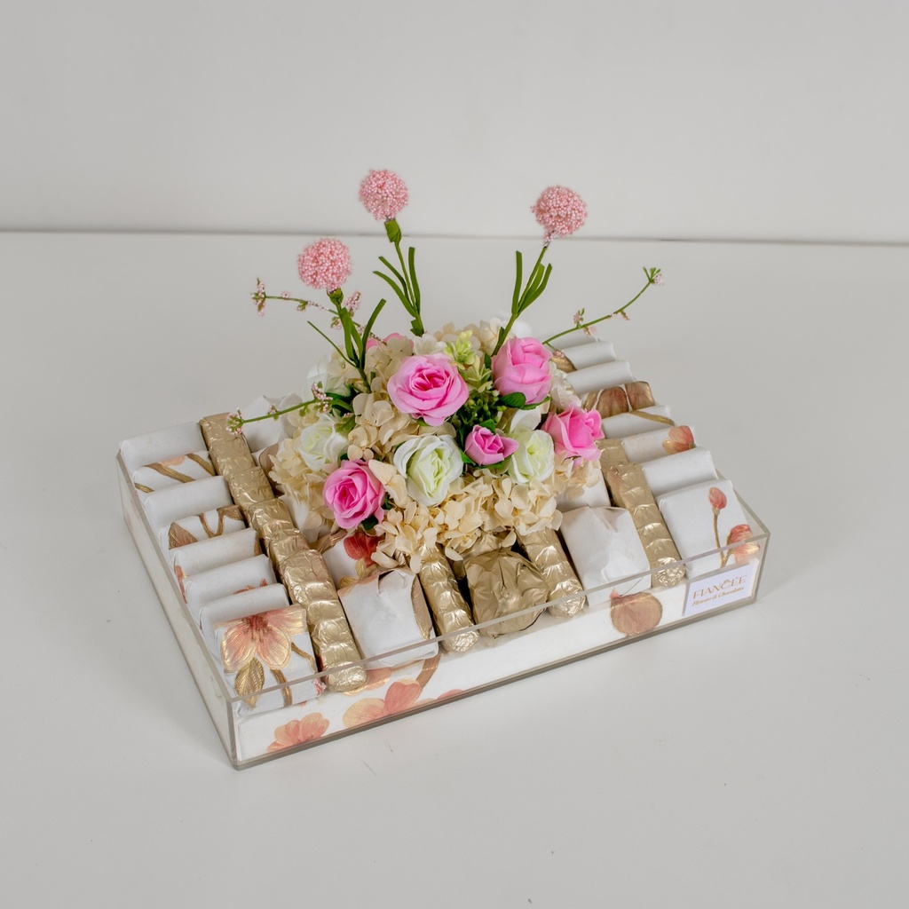 Floral Chocolate Tray