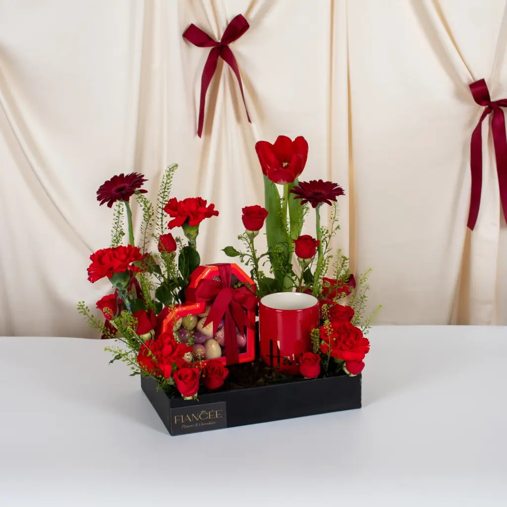  Harrods Chocolate & Red Mug Gift 