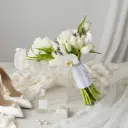  Soft White Bridal Bouquet