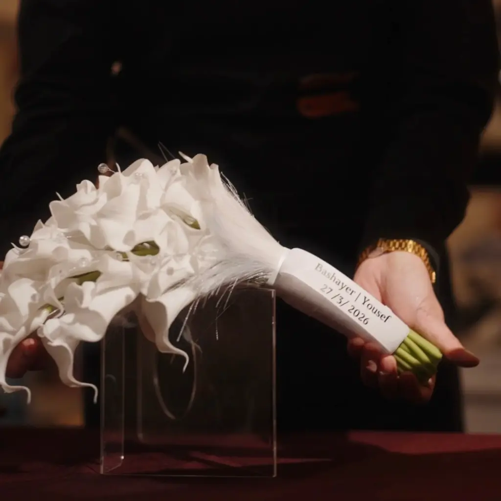  Flowing Calla Bridal Bouquet