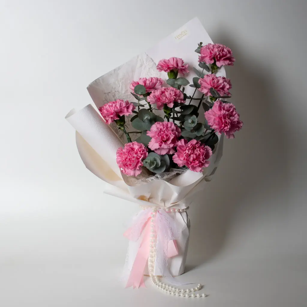 Pink Carnation Bouquet