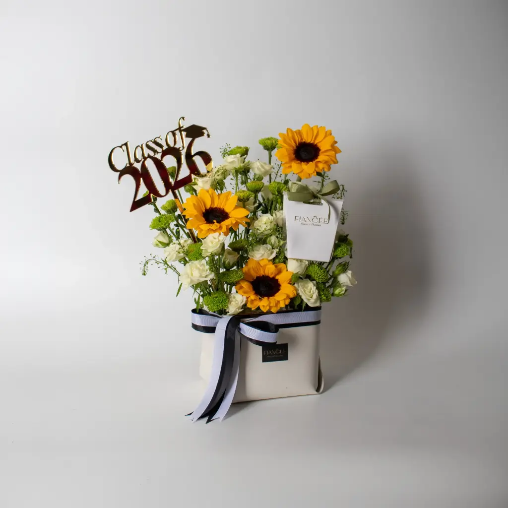 Sunflower Graduation Arrangement