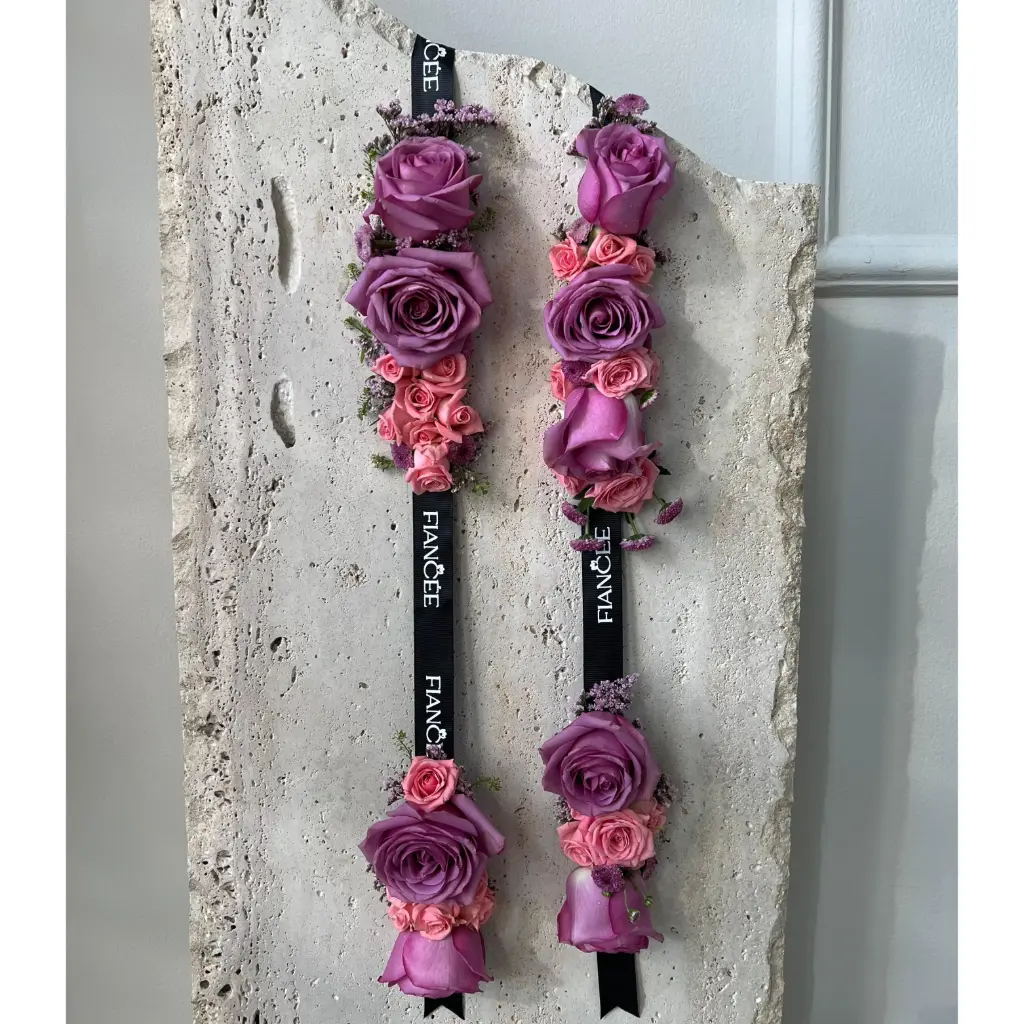  Pink Bloom Flower Garland