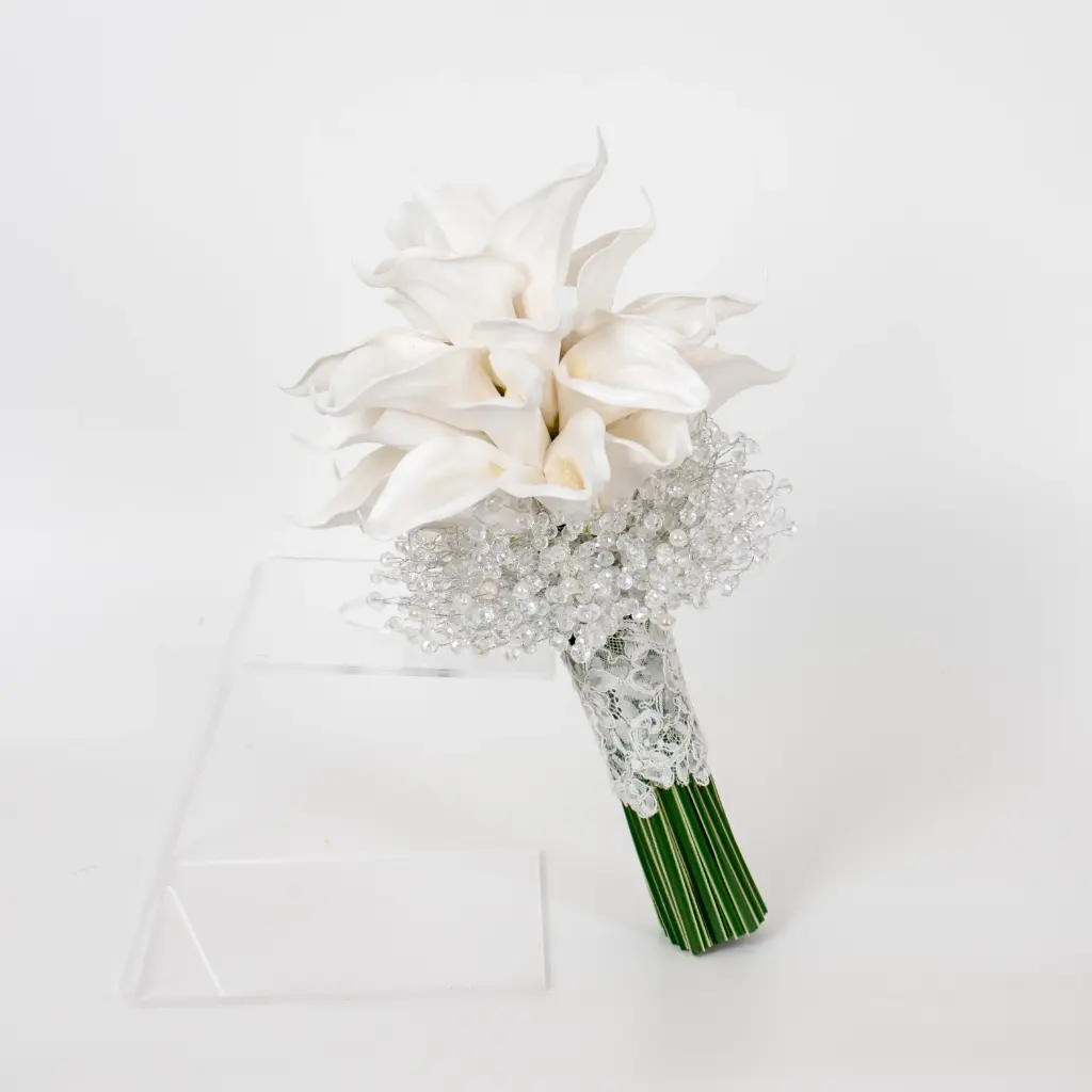 Crystal Calla Bridal Bouquet