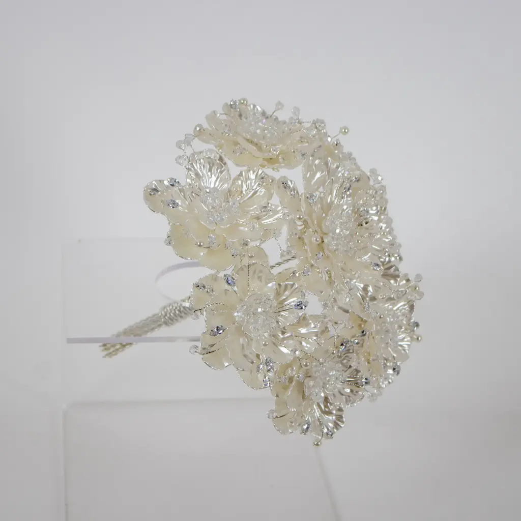 Crystal & Pearl Bridal Bouquet