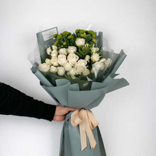 White Rose Bouquet