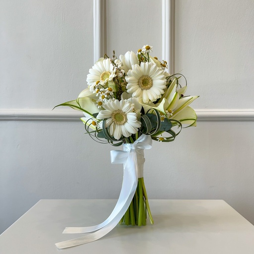 White Purity Bridal Bouquet 