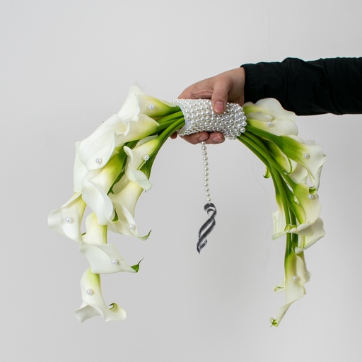 Pearl Calla Lily Bridal Bouquet