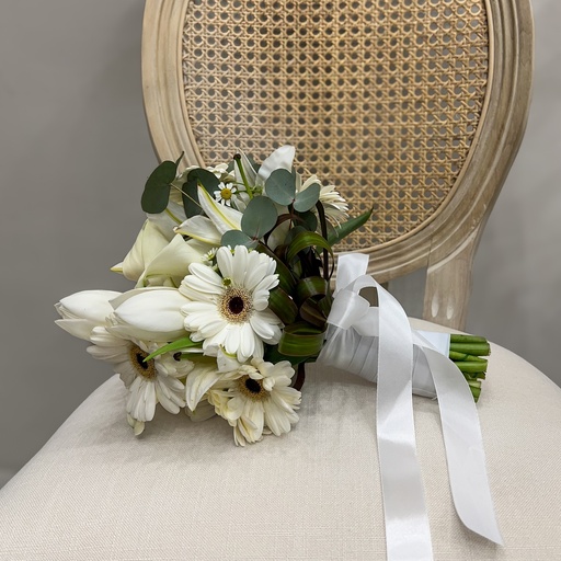 Timeless White Bridal Bouquet 