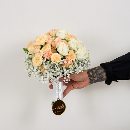 Creamy Rose Bridal Bouquet