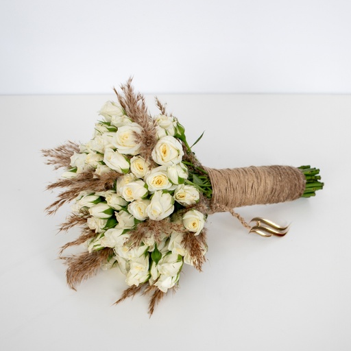 Rustic White Rosebuds