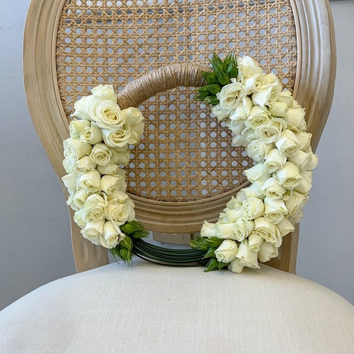 White Rosebud Bridal Bouquet 