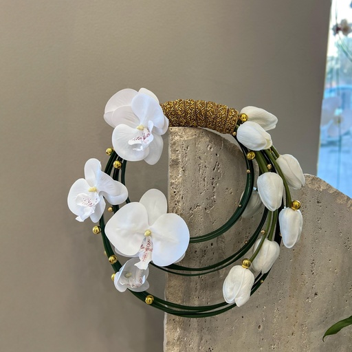 عروس توليب ذهبي