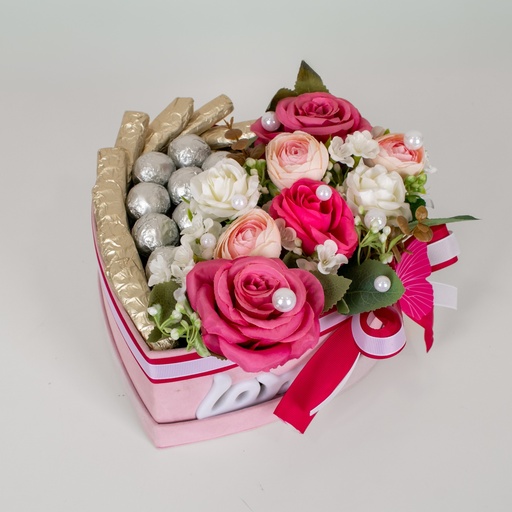 Pink Hearts Box