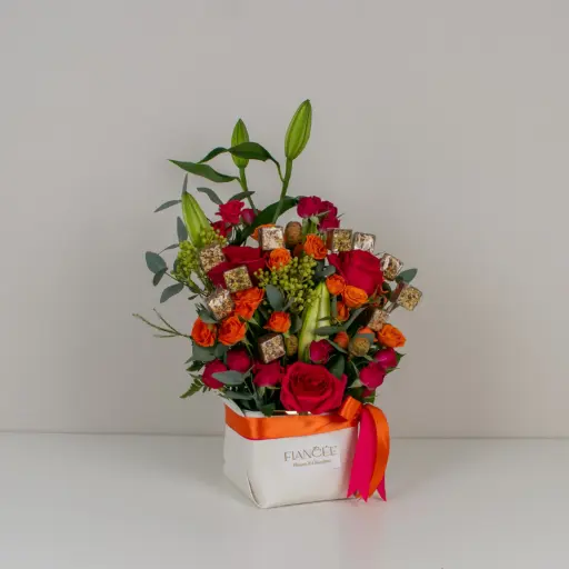 لمعة ورد وشوكولاتة 