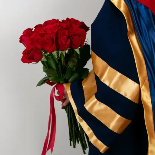 Red Rose Graduation Bouquet