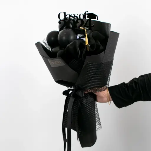 Black Balloon Bouquet