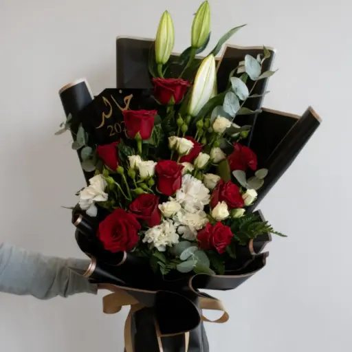 Graduation Bouquet - Black