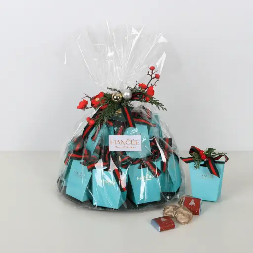 Belgian Chocolate Christmas Favors