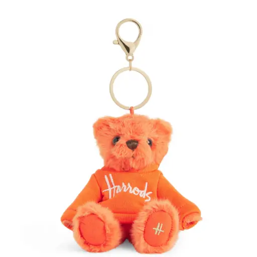  Harrods Henry Bear Orange Keyring