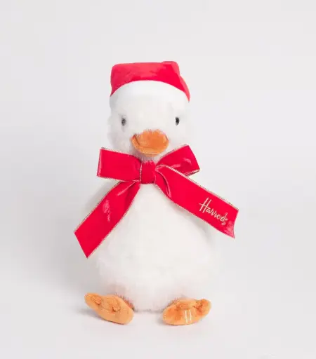  Harrods Festive Goose Soft Toy
