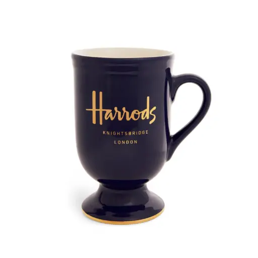  Harrods Pedestal Mug – Navy