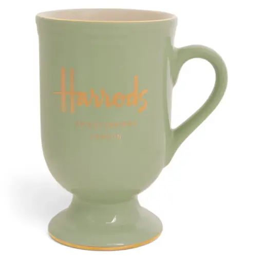  Harrods Pedestal Mug – Soft Green
