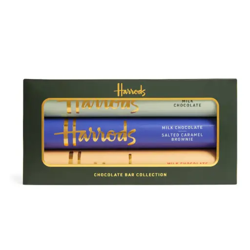  Harrods Milk Chocolate Bars (3 × 85g)